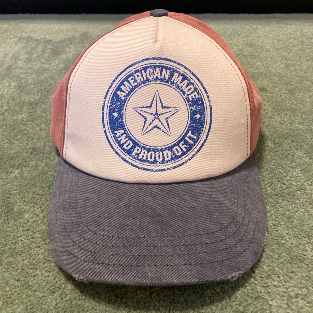 American Made Made in USA Cotton Trucker hat